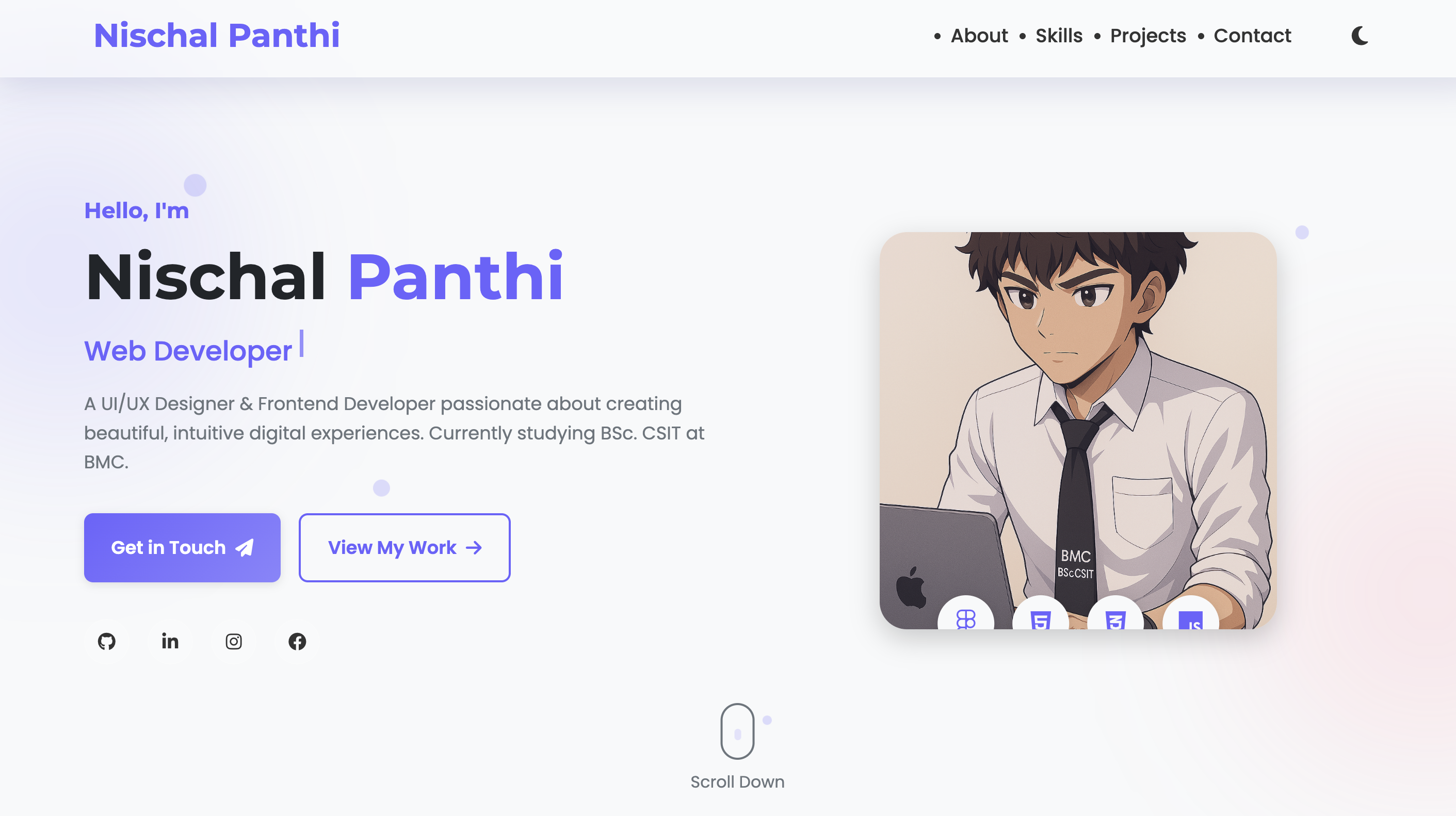 Personal Portfolio Website
